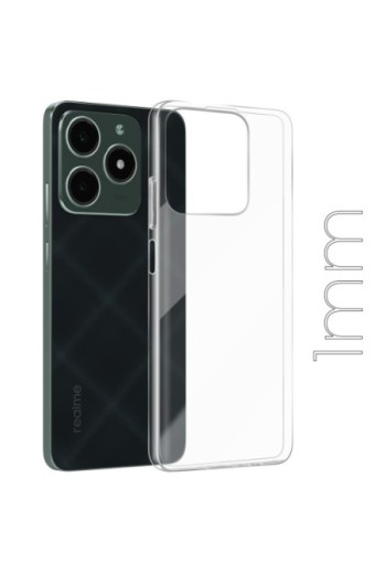 Cover per Realme C61 trasparente - anti-urto e sottile 1 mm