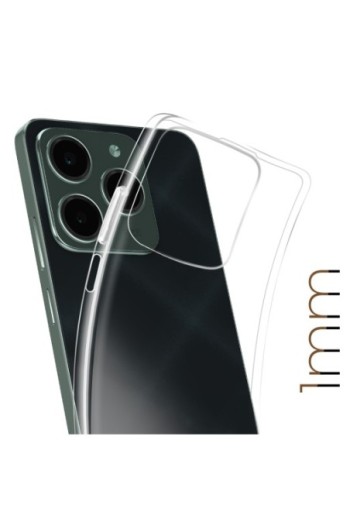 Cover per Realme C61 trasparente - anti-urto e sottile 1 mm