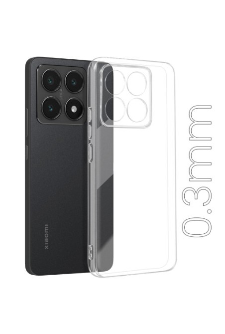 Cover per Xiaomi 14T trasparente - ultra sottile 0 3 mm