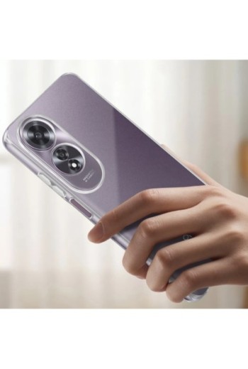 Cover per Oppo A60 trasparente - ultra sottile 0 3 mm