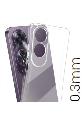 Cover per Oppo A60 trasparente - ultra sottile 0 3 mm