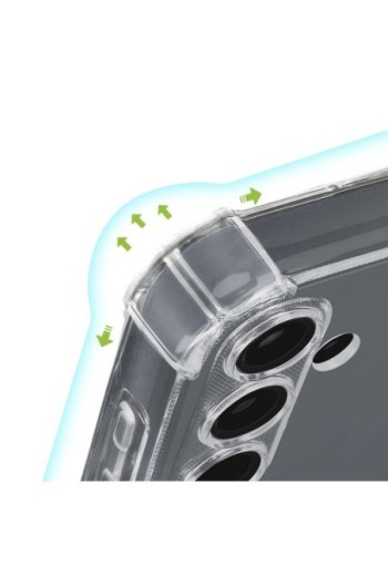 Cover trasparente per Samsung Galaxy M35 - anti-urto flessibile