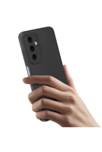 Cover in silicone per Samsung Galaxy A16 protezione flessibile - nera