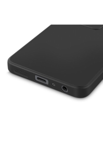 Cover per Oppo A79 5G flessibile opaca nera