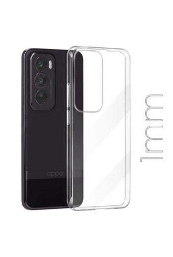 Cover per Oppo Reno 12 Pro trasparente - anti-urto e sottile 1 mm