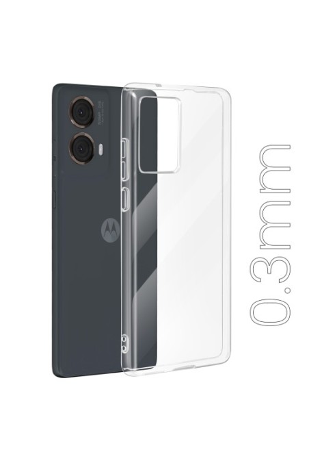 Cover per Motorola Moto G85 trasparente - ultra sottile e anti-urto da 0 3 mm