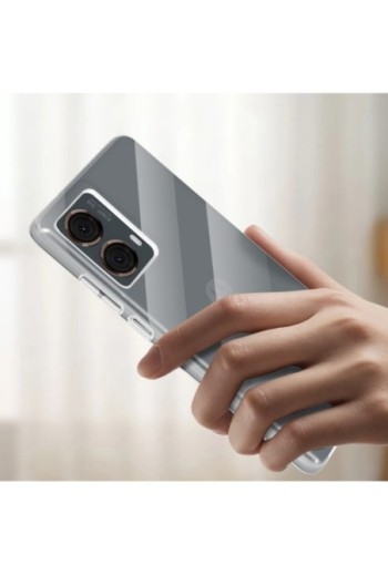 Cover per Motorola Moto G85 trasparente - ultra sottile e anti-urto da 0 3 mm