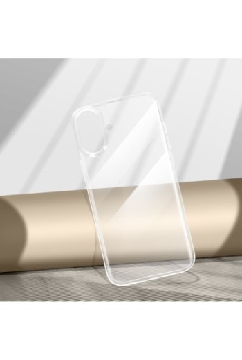 Cover per iPhone 16 Plus trasparente - sottile 1 5 mm e anti-urto
