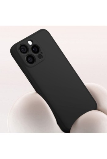 Cover per iPhone 16 Pro Max silicone - nera opaca