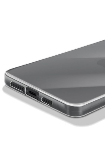 Cover per iPhone 16 Pro Max trasparente ultrasottile 0 5 mm e anti-urto