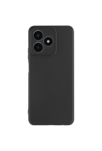 Cover per Realme Note 50 silicone - nera opaca