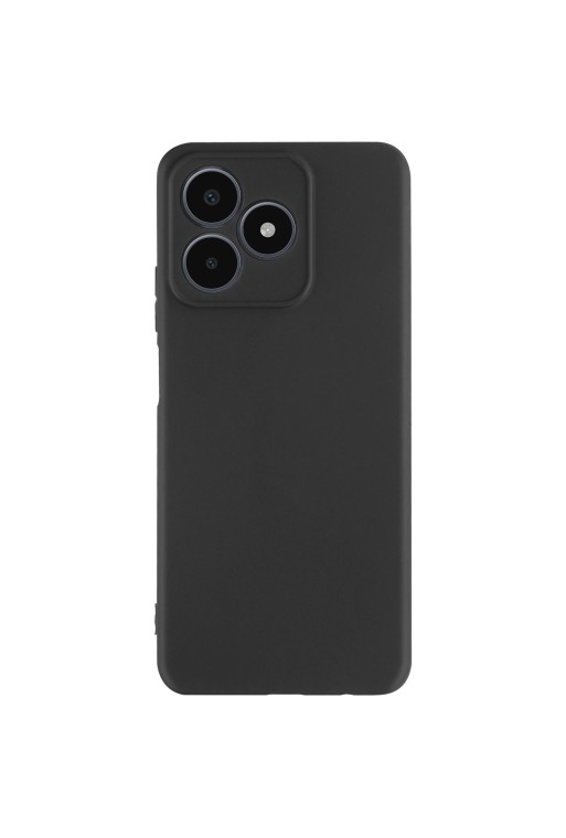Cover per Realme Note 50 silicone - nera opaca