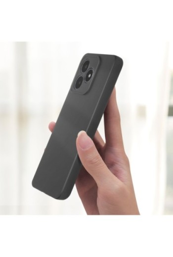 Cover per Realme Note 50 silicone - nera opaca