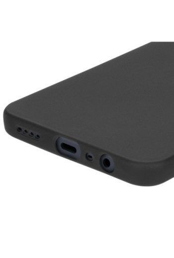 Cover per Realme Note 50 silicone - nera opaca