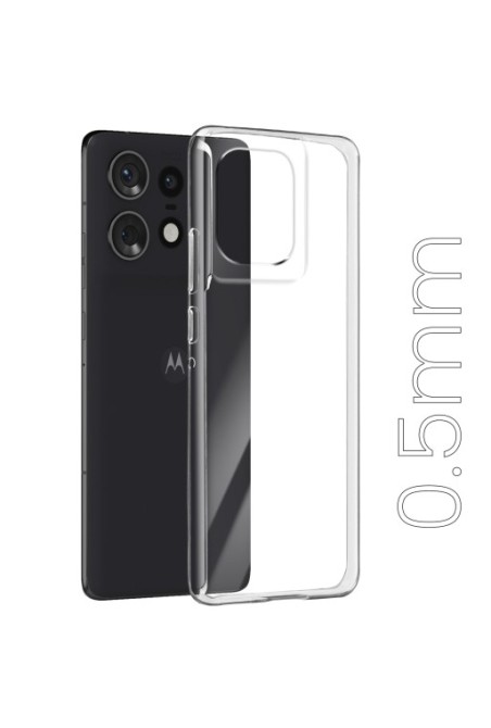Cover per Motorola Edge 50 Pro trasparente - silicone sottile 0 5 mm