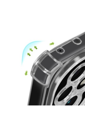 Cover anti-urto per Honor 200 bumper flessibile - angoli rinforzati trasparente