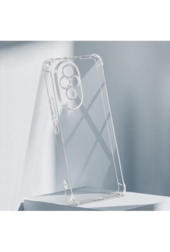 Cover anti-urto per Honor 200 bumper flessibile - angoli rinforzati trasparente