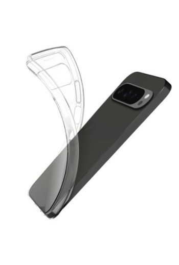 Cover per Google Pixel 9 Pro / 9 silicone sottile 1 mm - trasparente