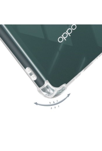 Cover per Oppo Reno 11F anti-urto flessibile - trasparente