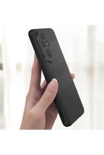 Cover in silicone per Honor 200 Pro - nera mat