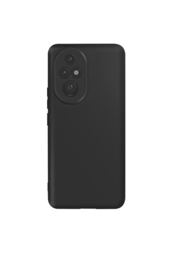 Cover in silicone per Honor 200 Pro - nera mat