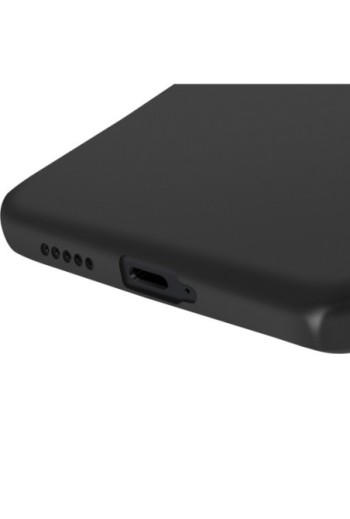 Cover in silicone per Xiaomi Poco F6 - nera mat