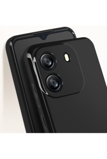 Cover in silicone per Blackview Wave 6C - nera mat