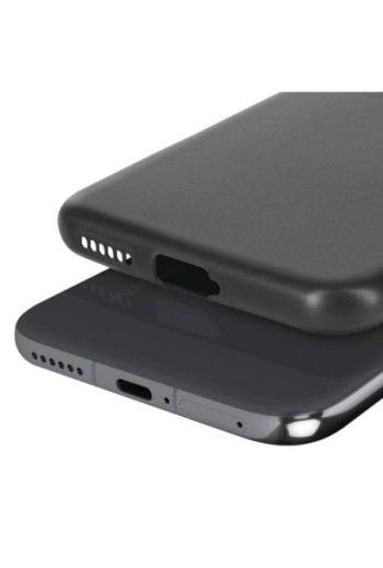 Cover flessibile per Huawei Pura 70 Pro silicone opaco - nera