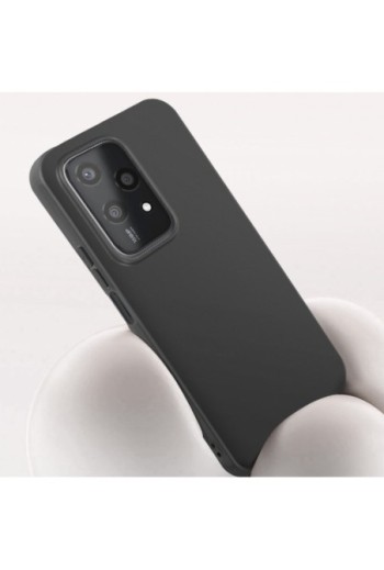 Cover flessibile per Honor 200 Lite silicone opaco - nera