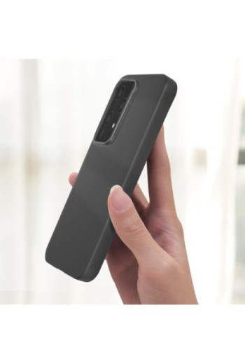 Cover flessibile per Honor 200 Lite silicone opaco - nera