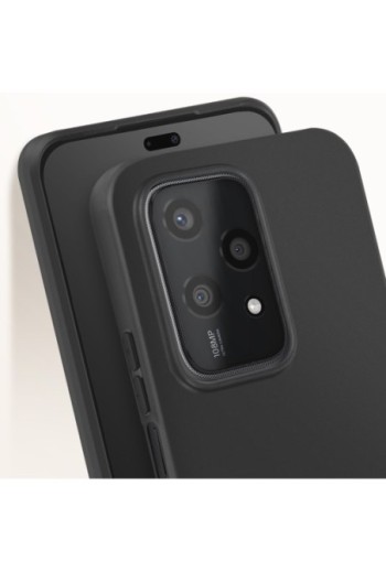 Cover flessibile per Honor 200 Lite silicone opaco - nera