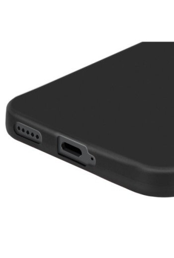 Cover flessibile per Honor 200 Lite silicone opaco - nera