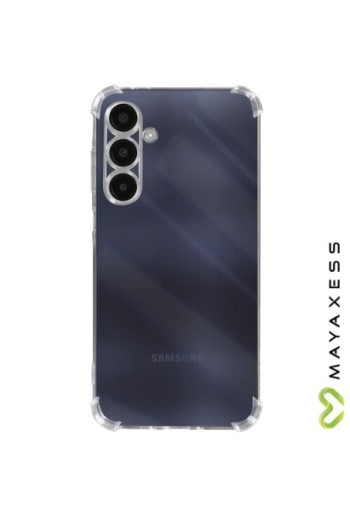 Cover anti-urto per Samsung Galaxy A25 angoli rinforzati Mayaxess - trasparente