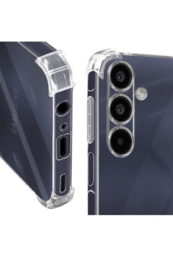 Cover anti-urto per Samsung Galaxy A25 angoli rinforzati Mayaxess - trasparente
