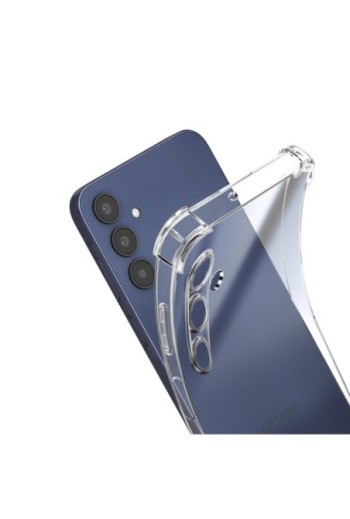 Cover anti-urto per Samsung Galaxy A25 angoli rinforzati Mayaxess - trasparente