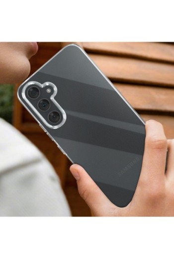 Cover in silicone per Samsung Galaxy A54 protezione flessibile Mayaxess - trasparente
