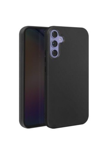 Cover in silicone per Samsung Galaxy A54 Mayaxess protezione flessibile - nera