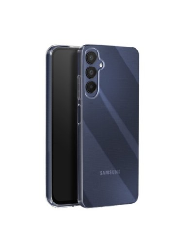 Cover in silicone per Samsung Galaxy A15 protezione flessibile Mayaxess - trasparente