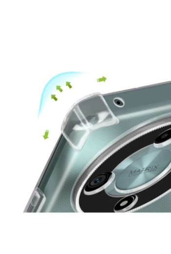 Cover anti-urto per Honor Magic 6 Lite angoli rinforzati Mayaxess - trasparente