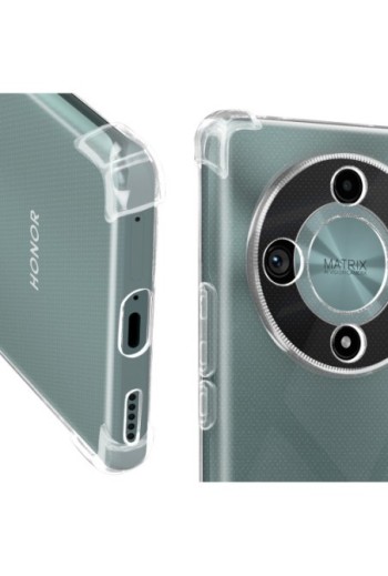 Cover anti-urto per Honor Magic 6 Lite angoli rinforzati Mayaxess - trasparente