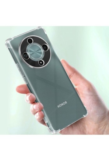 Cover anti-urto per Honor Magic 6 Lite angoli rinforzati Mayaxess - trasparente