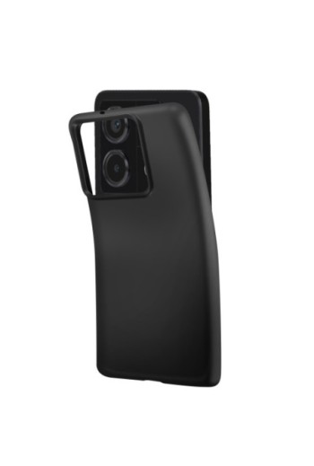 Cover in silicone per Xiaomi Redmi Note 13 Pro 5G Mayaxess protezione flessibile - nera