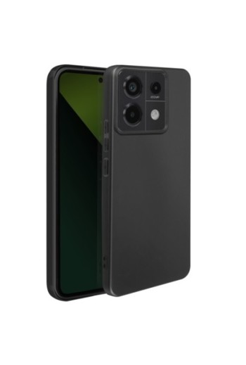 Cover in silicone per Xiaomi Redmi Note 13 Pro 5G Mayaxess protezione flessibile - nera