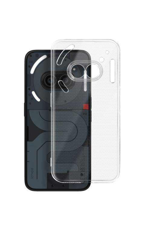 Cover trasparente per Nothing Phone 2a silicone flessibile