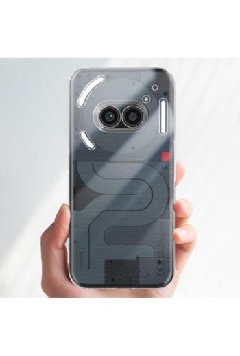 Cover trasparente per Nothing Phone 2a silicone flessibile