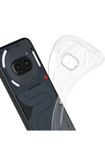Cover trasparente per Nothing Phone 2a silicone flessibile