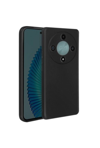 Cover in silicone per Honor Magic 6 Lite Mayaxess protezione flessibile - nera