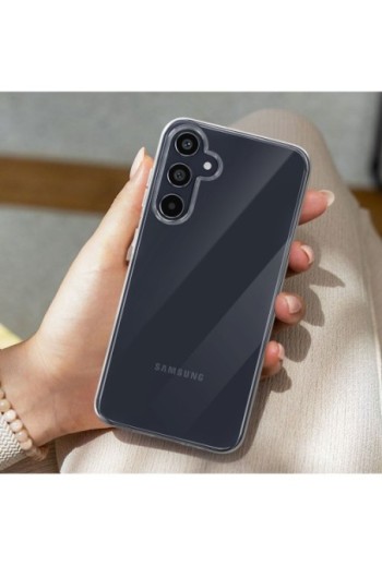 Cover per Samsung Galaxy A55 + vetro temperato trasparente - protezione completa Mayaxess