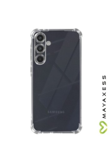 Cover anti-urto per Samsung Galaxy A55 angoli rinforzati Mayaxess - trasparente