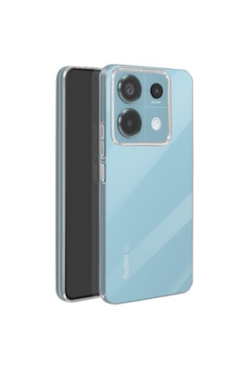 Cover in silicone per Xiaomi Redmi Note 13 Pro 5G protezione flessibile Mayaxess - trasparente